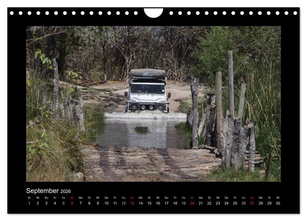 Produktbild: Land Rover Defender - Unterwegs in Afrika (Wandkalender 2026 DIN A4 quer), CALVENDO Monatskalender