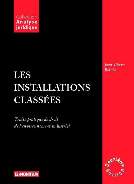 Produktbild: Les installations classees