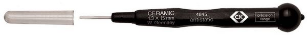 Produktbild: C.K ESD Schlitz-Schraubendreher Klingenbreite: 2.6mm Klingenl&auml;nge: 15mm