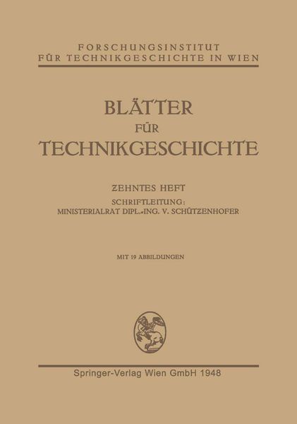 Produktbild: Bl&auml;tter f&uuml;r Technikgeschichte