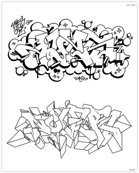 Produktbild: Graffiti Style Coloring Book