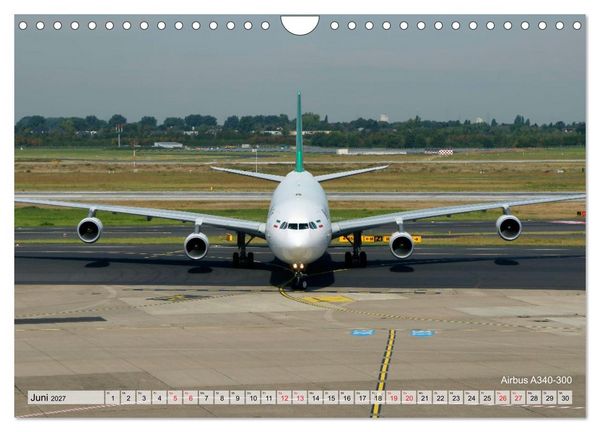 Produktbild: Airliners - Face to Face (Wandkalender 2027 DIN A4 quer), CALVENDO Monatskalender
