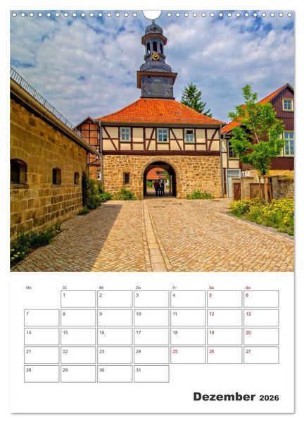 Produktbild: Blankenburg am Harz - Terminplaner (Wandkalender 2026 DIN A3 hoch), CALVENDO Monatskalender