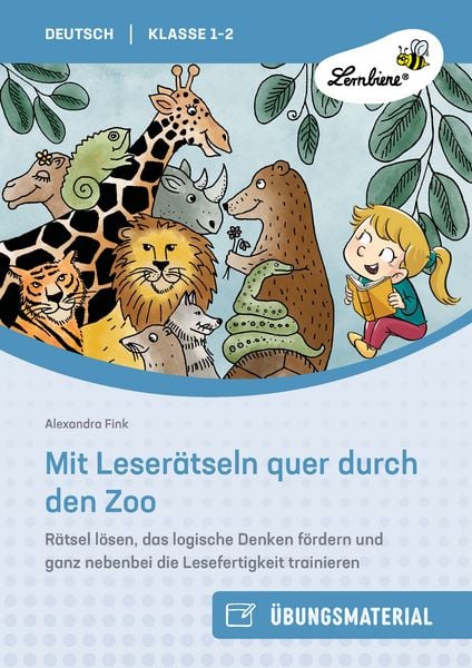 Produktbild: Mit Leser&auml;tseln quer durch den Zoo