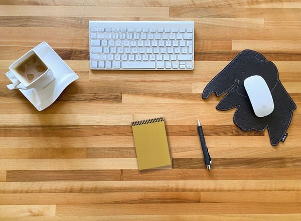 Produktbild: A 6 Notizblock Luxury 80 Seiten GOLD GMUND SHIMMER, kariert 7x7mm