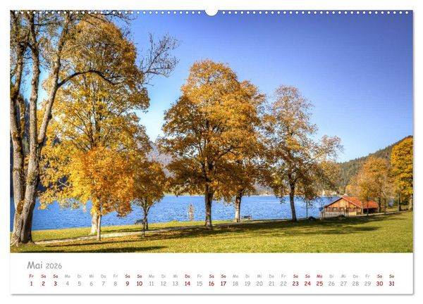 Produktbild: Tirol - Herbst am Achensee (Wandkalender 2026 DIN A2 quer), CALVENDO Monatskalender