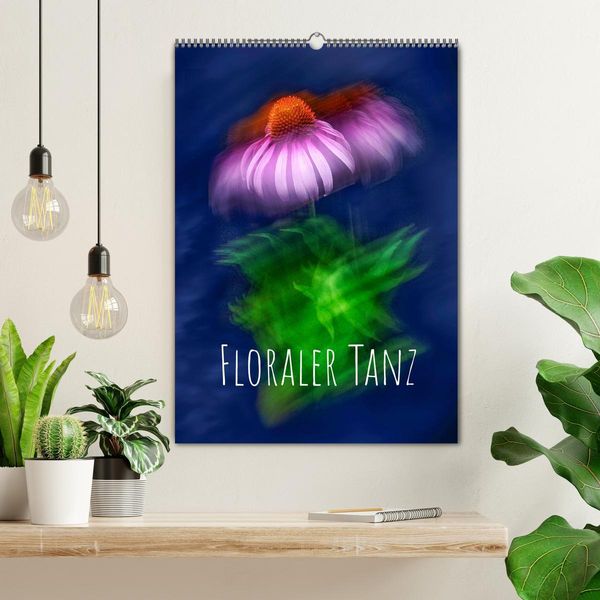 Produktbild: Floraler Tanz (Wandkalender 2026 DIN A2 hoch), CALVENDO Monatskalender