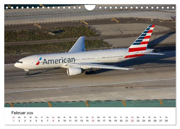 Produktbild: From Above - Die etwas andere Perspektive auf Flugzeuge (Wandkalender 2026 DIN A4 quer), CALVENDO Monatskalender