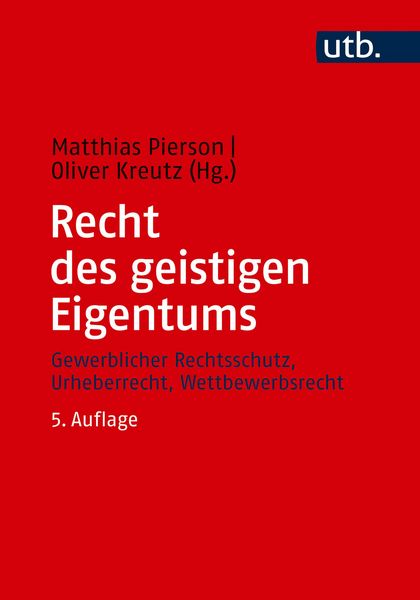 Produktbild: Recht des geistigen Eigentums