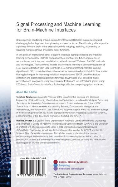 Produktbild: Signal Processing and Machine Learning for Brain-Machine Interfaces