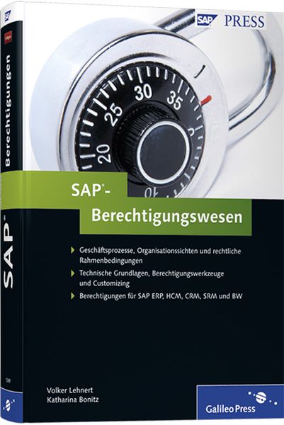 Produktbild: SAP-Berechtigungswesen