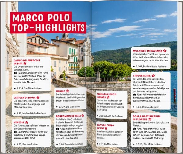 Produktbild: MARCO POLO Reisef&uuml;hrer Italien Nord