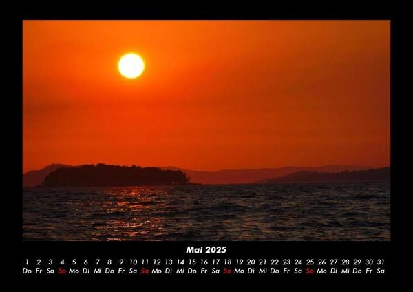 Produktbild: Sonnenunterg&auml;nge 2025 Fotokalender DIN A3