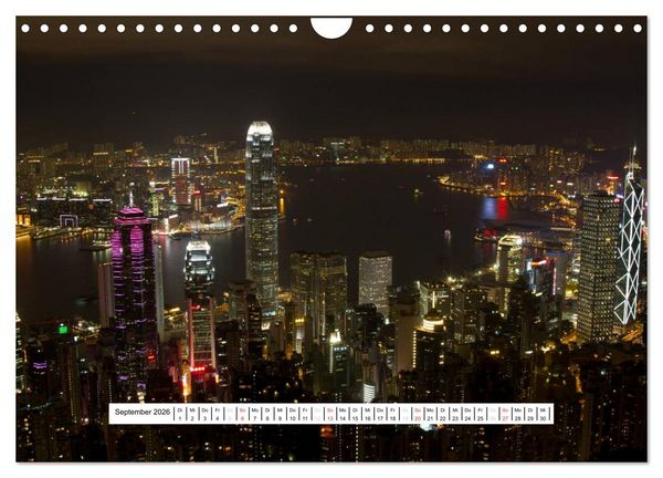 Produktbild: Hong Kong 2026 (Wandkalender 2026 DIN A4 quer), CALVENDO Monatskalender