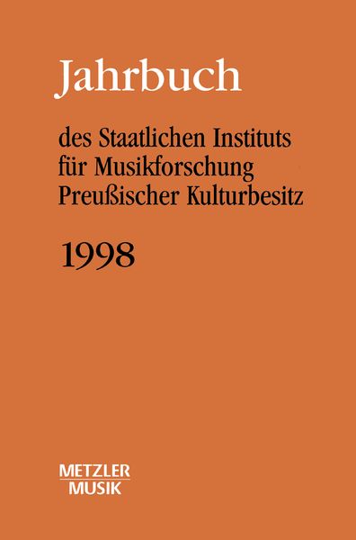 Produktbild: Jahrbuch des Staatlichen Instituts f&uuml;r Musikforschung (SIM) Preu&szlig;ischer Kulturbesitz, Jahrbuch 1998