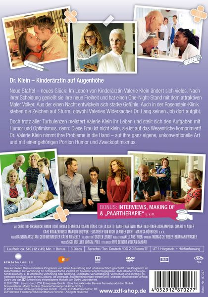 Produktbild: Dr. Klein - Staffel 4 [3 DVDs]