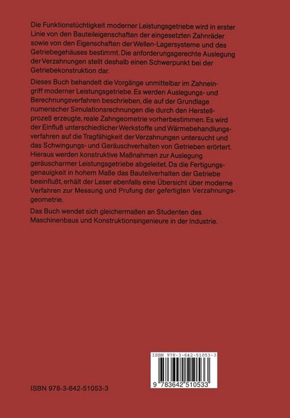 Produktbild: Moderne Leistungsgetriebe