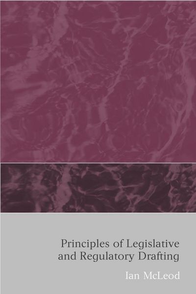 Produktbild: Principles of Legislative and Regulatory Drafting