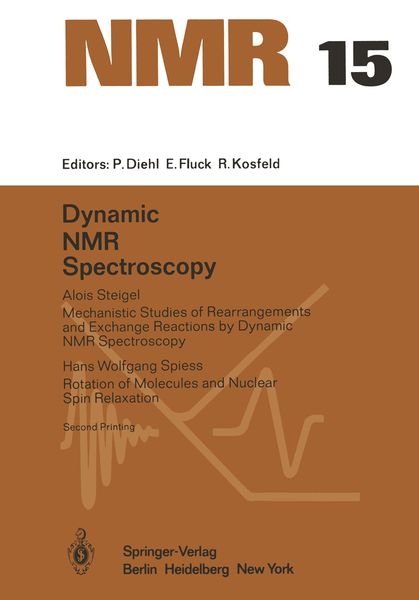 Produktbild: Dynamic NMR Spectroscopy