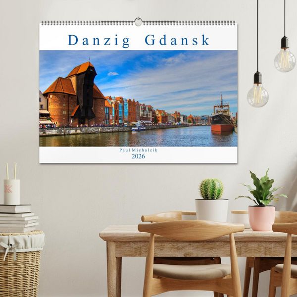 Produktbild: Danzig Gdansk (Wandkalender 2026 DIN A2 quer), CALVENDO Monatskalender