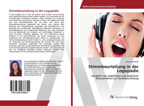 Produktbild: Stimmbeurteilung in der Logop&auml;die