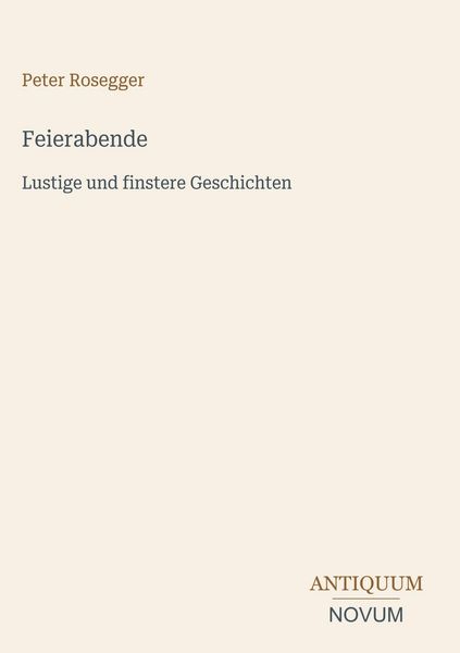 Produktbild: Feierabende