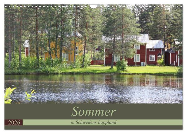 Produktbild: Sommer in Schwedens Lappland (Wandkalender 2026 DIN A3 quer), CALVENDO Monatskalender
