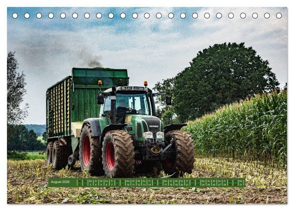 Produktbild: Landwirtschaft - Giganten im Feld (Tischkalender 2026 DIN A5 quer), CALVENDO Monatskalender