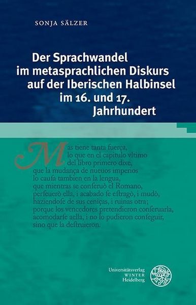 Produktbild: Der Sprachwandel im metasprachlichen Diskurs auf der Iberischen Halbinsel im 16. und 17. Jahrhundert