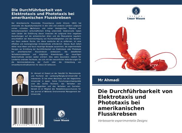Produktbild: Die Durchf&uuml;hrbarkeit von Elektrotaxis und Phototaxis bei amerikanischen Flusskrebsen