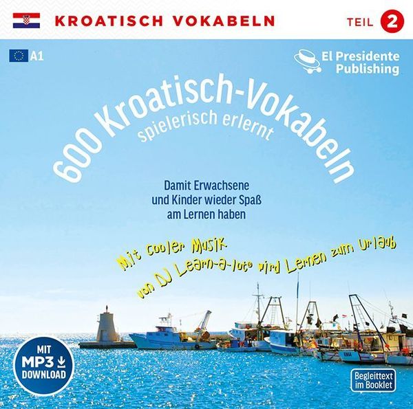 Produktbild: 600 Kroatisch-Vokabeln spielerisch erlernt -Teil 2