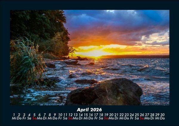 Produktbild: Sehnsucht nach Meer 2026 Fotokalender DIN A5