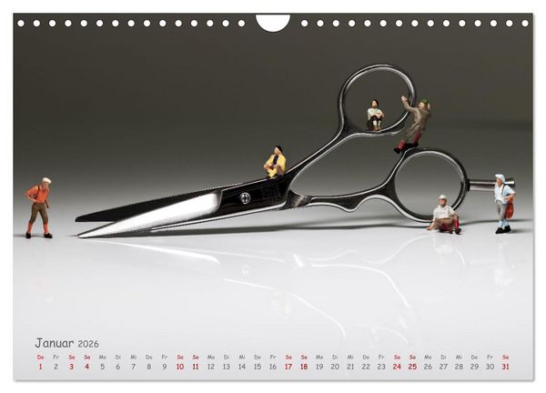 Produktbild: Hair-liche Zeiten (Wandkalender 2026 DIN A4 quer), CALVENDO Monatskalender