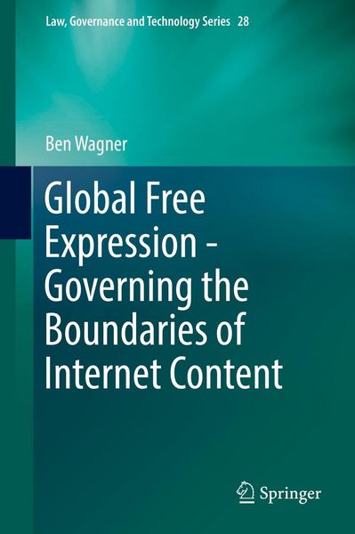 Produktbild: Global Free Expression - Governing the Boundaries of Internet Content
