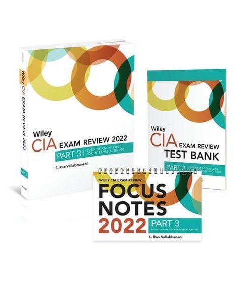 Produktbild: Vallabhaneni, S: Wiley CIA 2022 Part 3: Exam Review + Test B