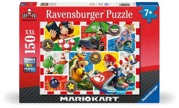 Produktbild: Kinderpuzzle 150 XXL Teile - Mario Kart - Spa&szlig; mit Mario Kart