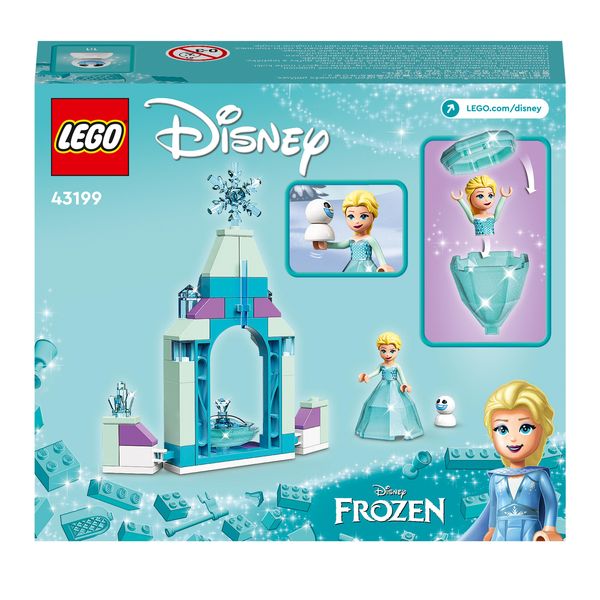 LEGO Disney Die Eiskönigin 2 43199 Elsas Schlosshof, Minipuppe mit Diamantkleid