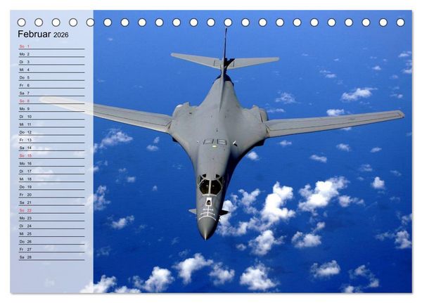 Produktbild: Kriegstechnik. Kampfjet-Impressionen (Tischkalender 2026 DIN A5 quer), CALVENDO Monatskalender