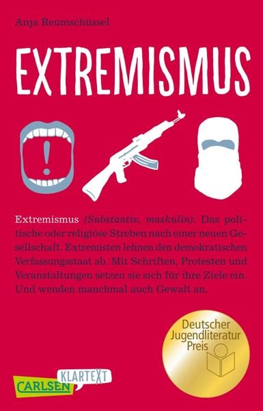 Produktbild: Extremismus (Carlsen Klartext)