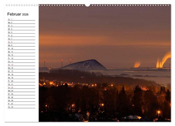 Produktbild: Schachtanlagen in Mansfeld S&uuml;dharz (Wandkalender 2026 DIN A2 quer), CALVENDO Monatskalender