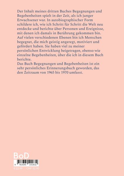 Produktbild: Begegnungen und Begebenheiten