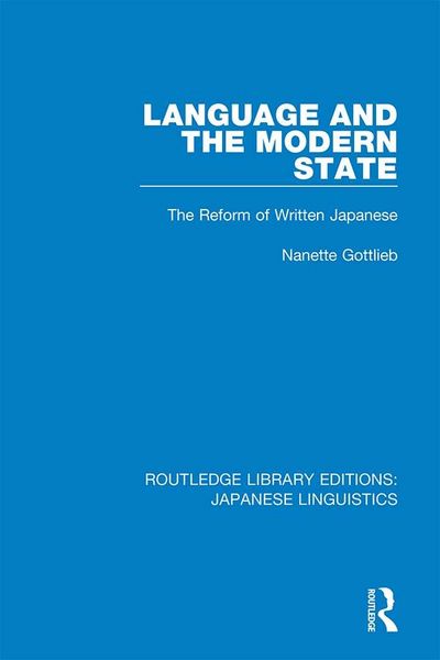 Produktbild: Language and the Modern State