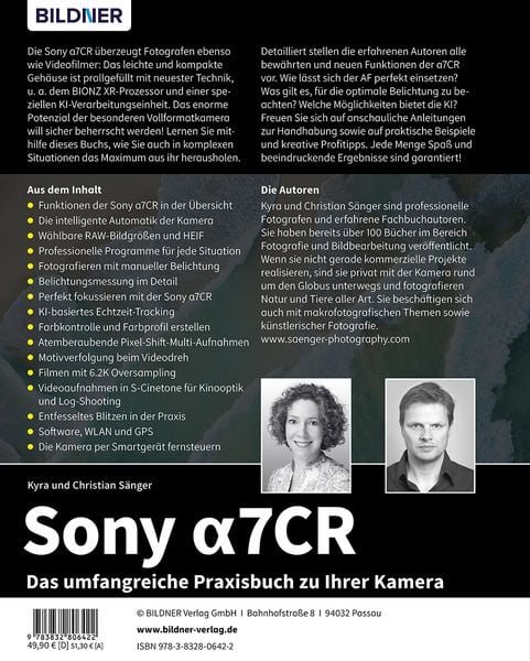 Produktbild: Sony alpha 7CR: Das umfangreiche Praxisbuch zu Ihrer Profi-Kamera