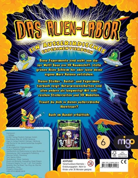 Produktbild: Das Alien-Labor