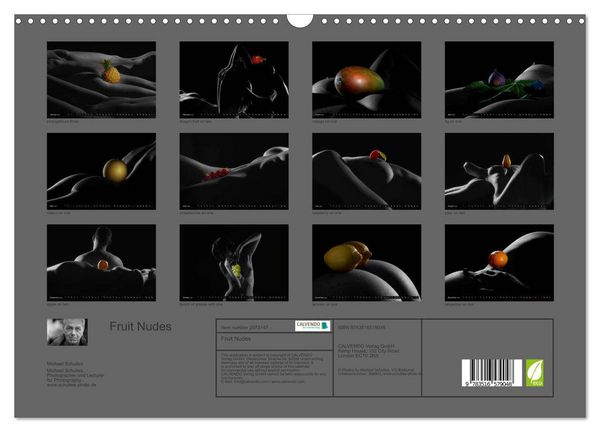 Produktbild: Fruit Nudes (Wall Calendar 2026 DIN A3 landscape), CALVENDO 12 Month Wall Calendar