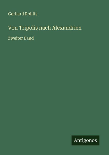 Produktbild: Von Tripolis nach Alexandrien