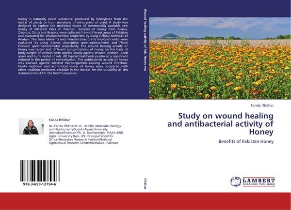 Produktbild: Study on wound healing and antibacterial activity of Honey