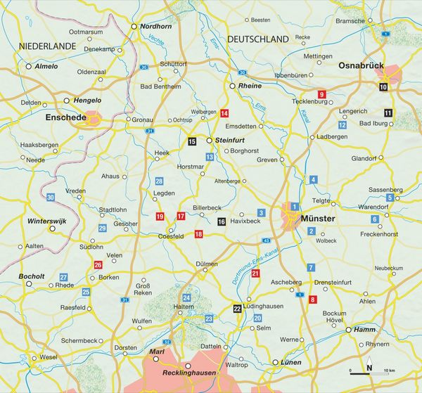 Produktbild: Das M&uuml;nsterland erfahren