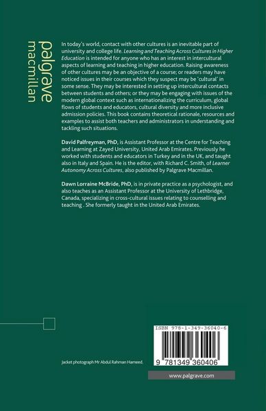 Produktbild: Learning and Teaching Across Cultures in Higher Education