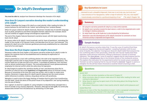 Produktbild: Dr Jekyll and Mr Hyde: AQA GCSE 9-1 English Literature Text Guide